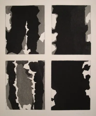 Aquatint Stein - Ohne Titel