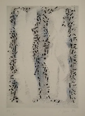 Ets En Aquatint Stein - Verhüllt