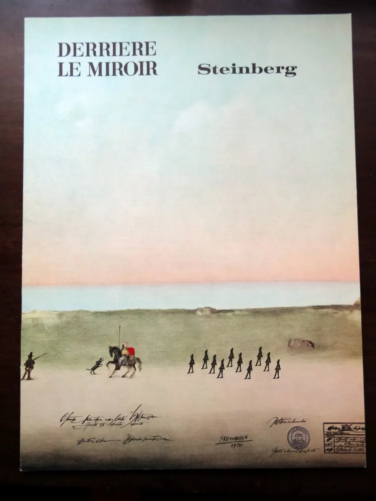 Geïllustreerd Boek Steinberg - DERRIÈRE LE MIROIR N°192