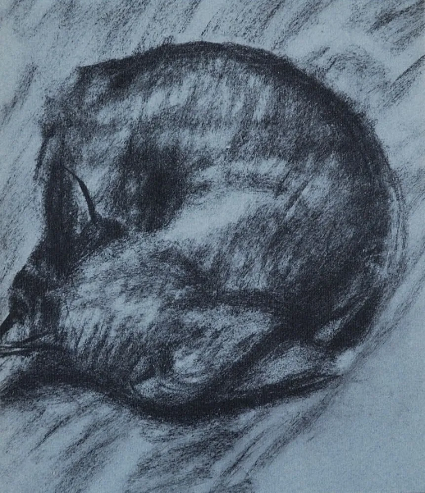 Lithografie Steinlen - Chats et Autres Bêtes