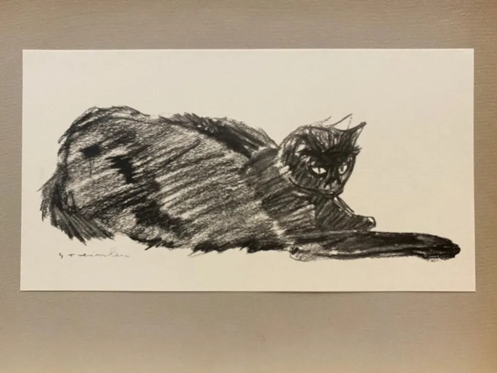 Lithografie Steinlen - Chats et Autres Bêtes