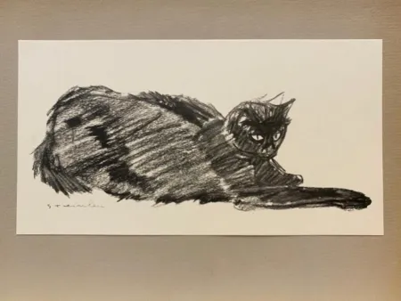 Lithografie Steinlen - Chats et Autres Bêtes