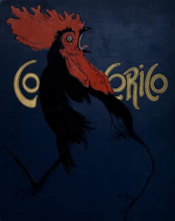 Lithografie Steinlen - Cocorico (cover)