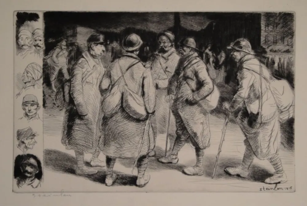 Droge Naald Steinlen - Permissionaires no 1