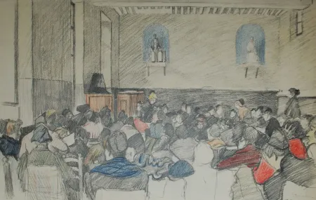 Lithografie Steinlen - Saint Lazare