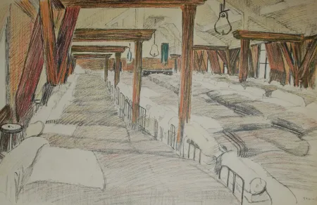 Lithografie Steinlen - Saint Lazare