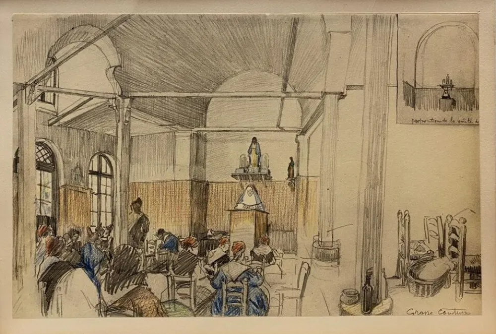 Lithografie Steinlen - Saint Lazare