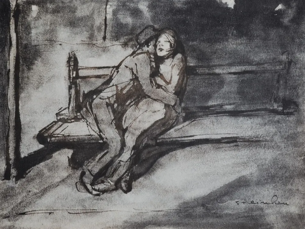 Lithografie Steinlen - Steinlen et la rue