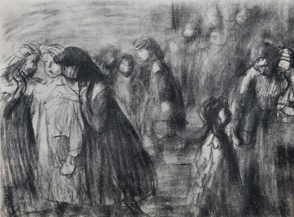 Lithografie Steinlen - Steinlen et la rue