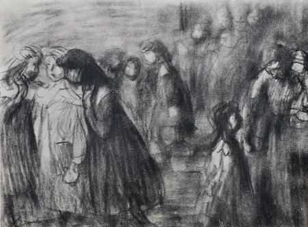 Lithografie Steinlen - Steinlen et la rue