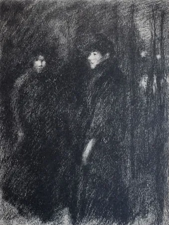 Lithografie Steinlen - Steinlen et la rue