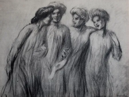 Lithografie Steinlen - Steinlen et la rue