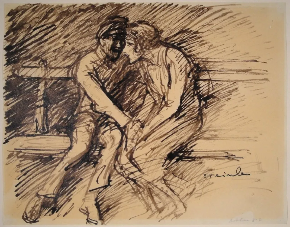 Geen Techniek Steinlen -  Sur le Banc