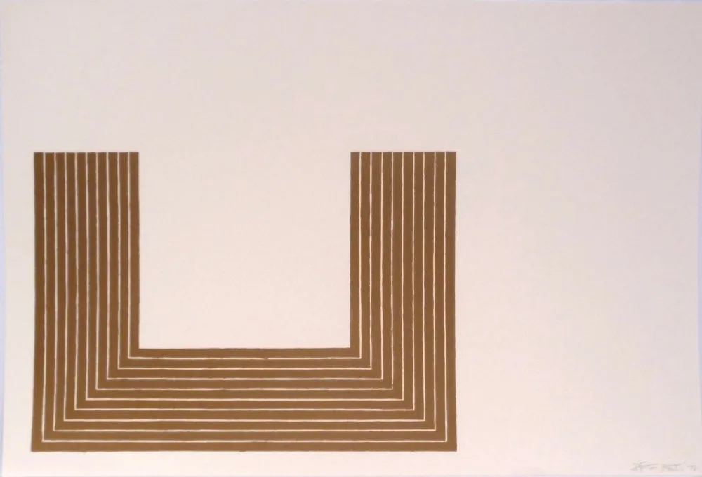 Lithografie Stella - Lake City