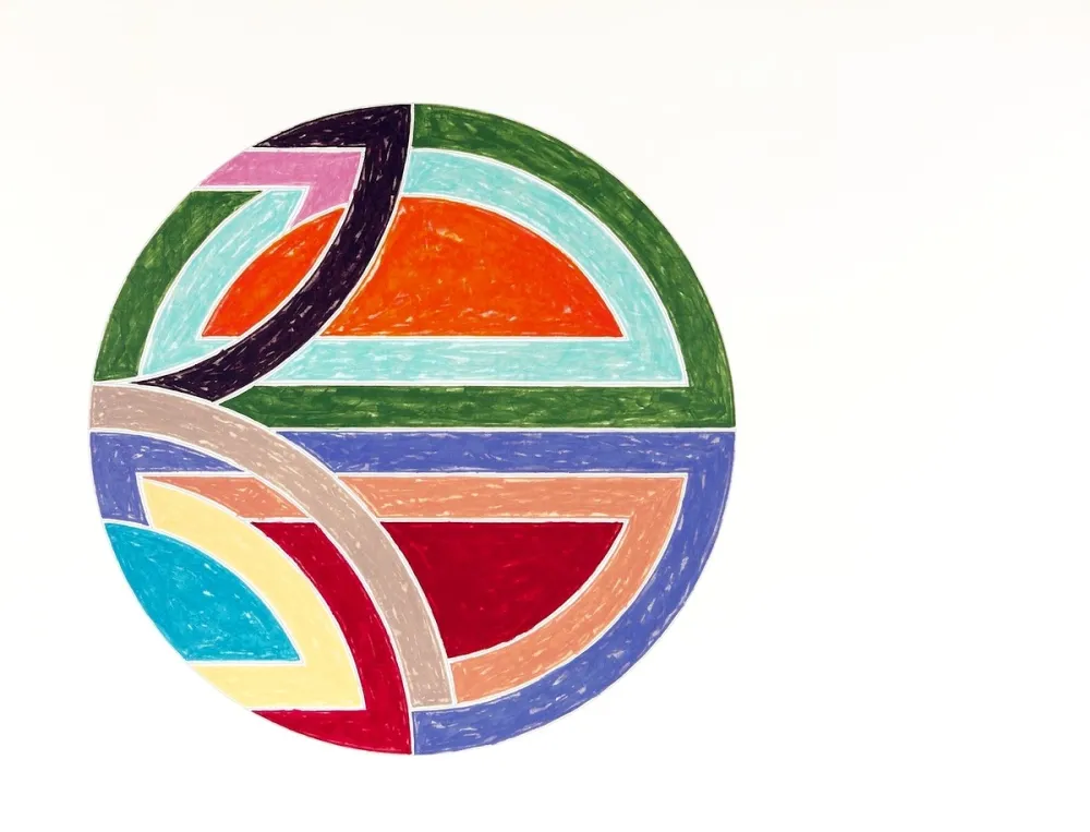 Zeefdruk Stella - Sinjerli Variation I