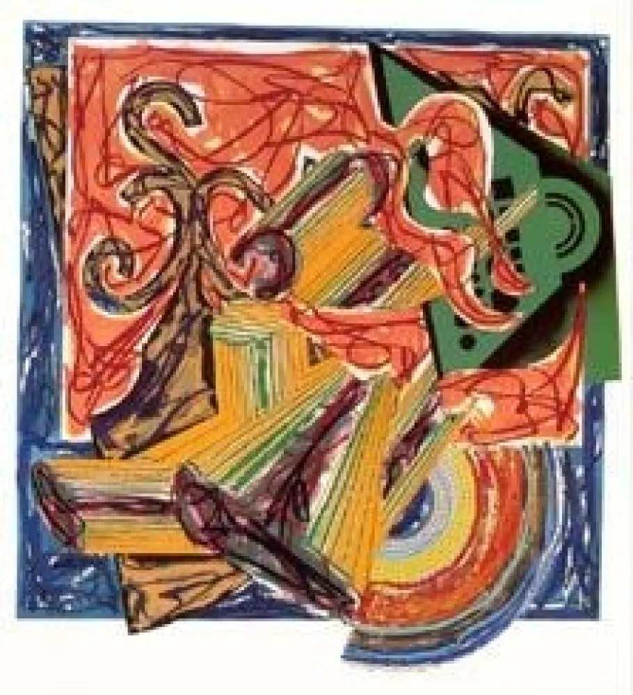 Zeefdruk Stella - THE BUTCHER CAME AND SLEW THE OX