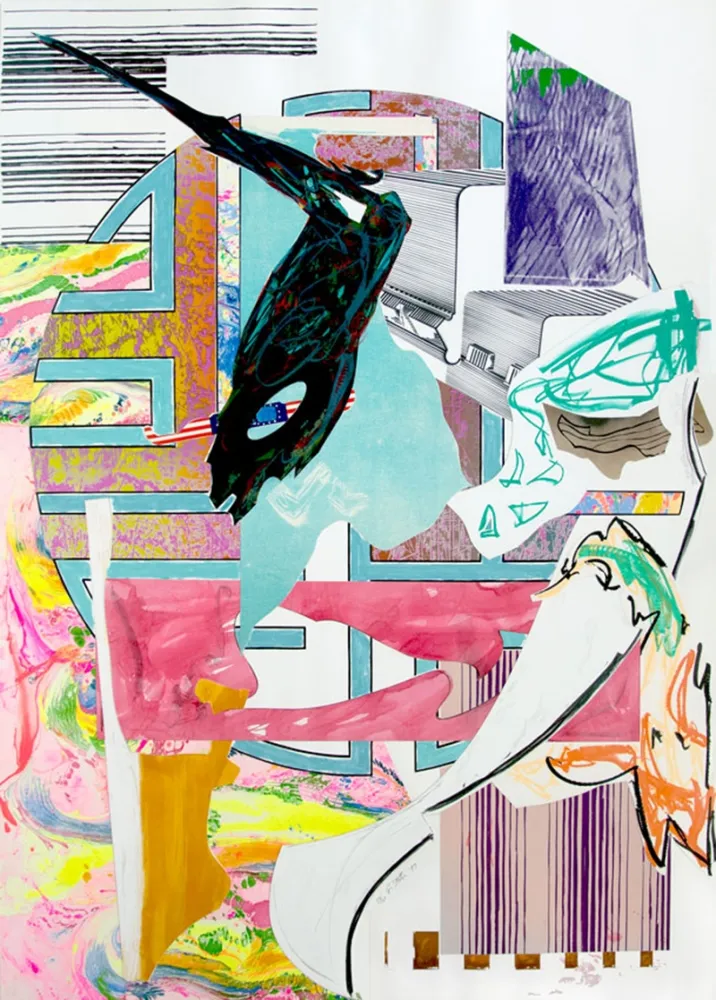 Lithografie Stella - The Quarter-Deck from The Waves