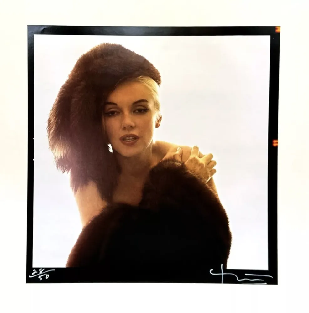 Fotografie Stern - The Last Sitting. Marilyn in a Fur Hat