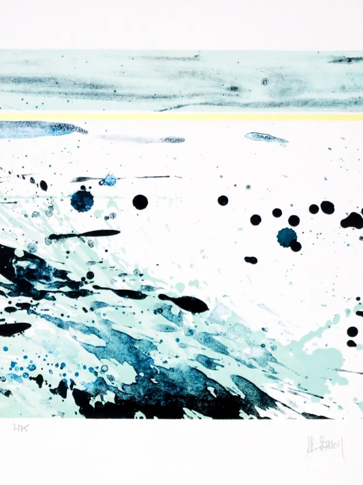 Lithografie Stholl - Fraktion de contre vagues