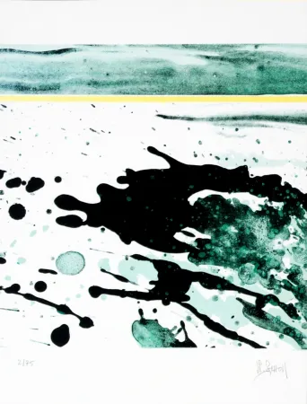 Lithografie Stholl - Fraktion de contre vagues