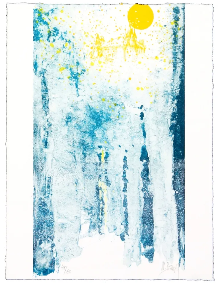 Lithografie Stholl - Le petit poucet 1