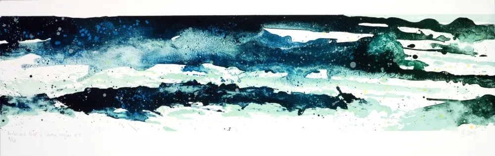 Lithografie Stholl - Roches & roll à contre vague 1