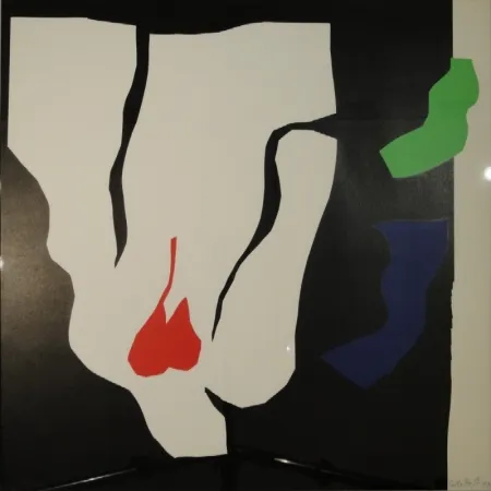 Zeefdruk Stocker - Fünfteilige Komposition