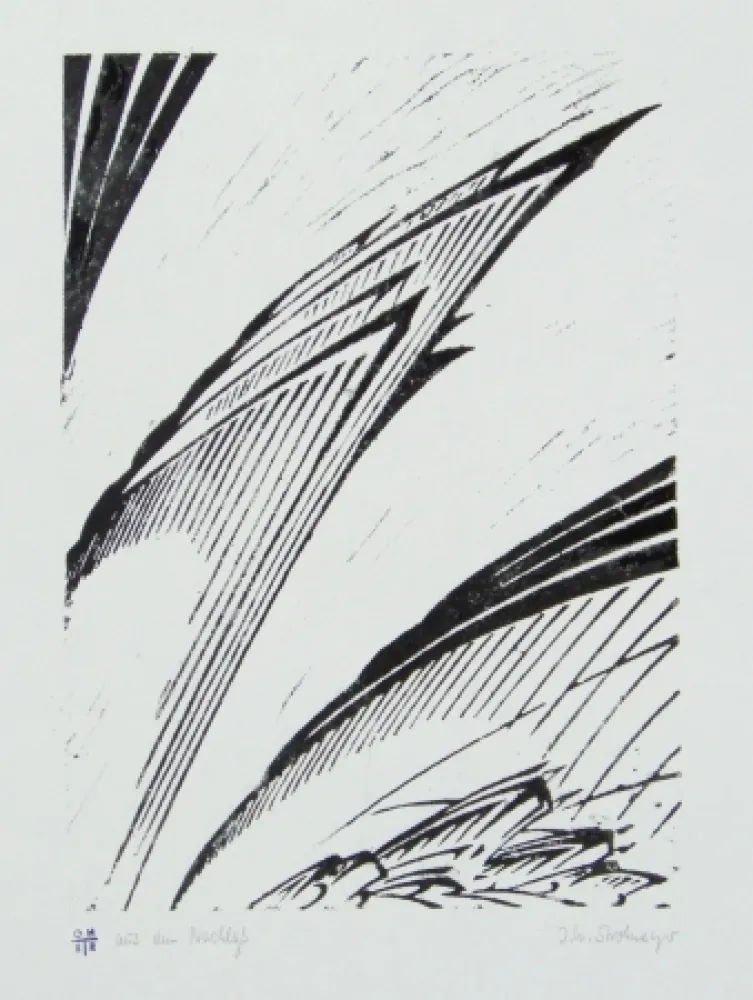 Linosnede Strohmeyer - Chilehaus (