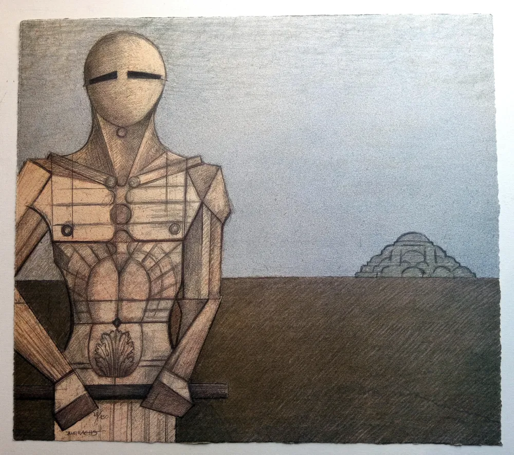 Lithografie Subirachs - Tirant lo Blanc