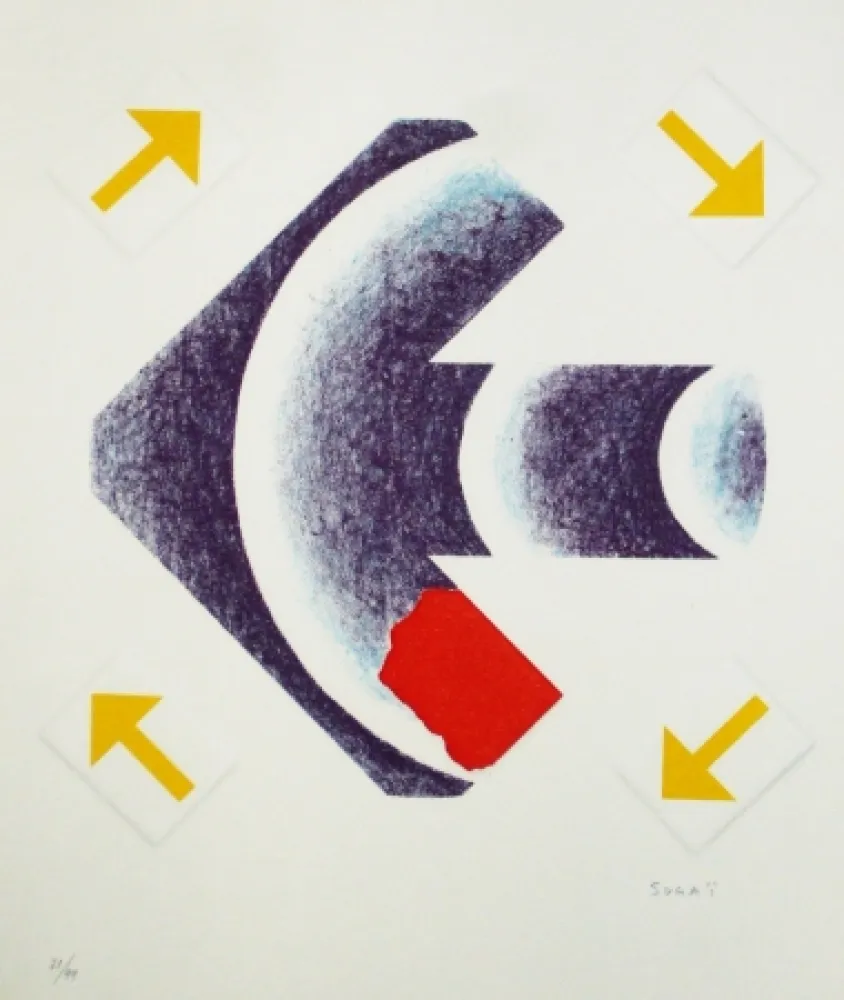 Lithografie Sugai - Sagitaire