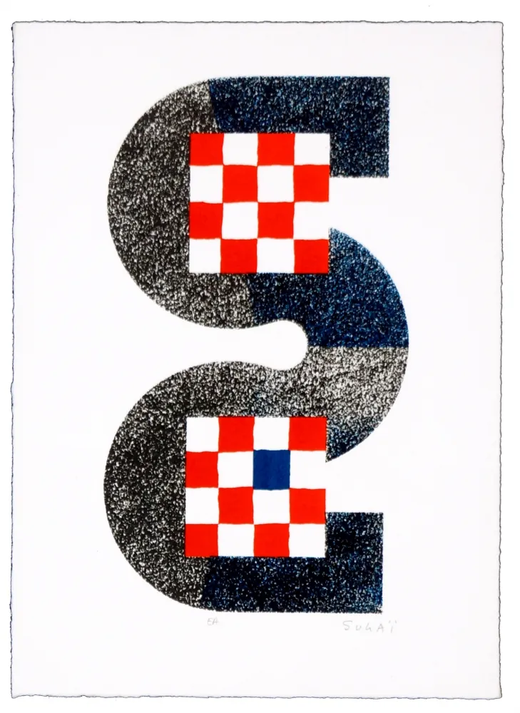 Lithografie Sugai - Sans titre