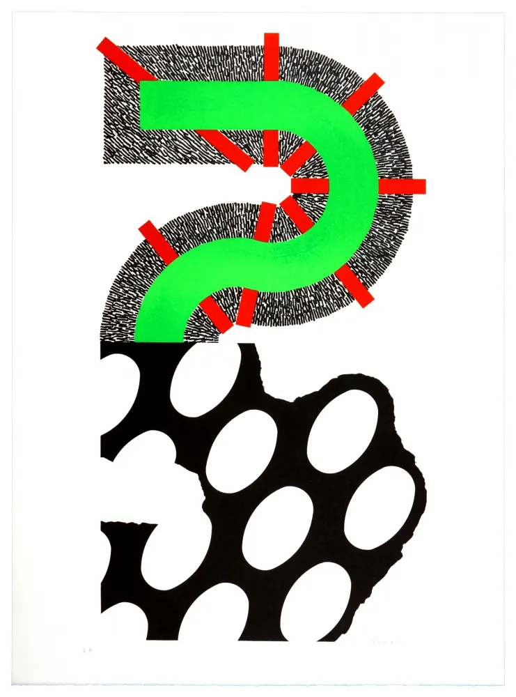 Lithografie Sugai - Sans titre