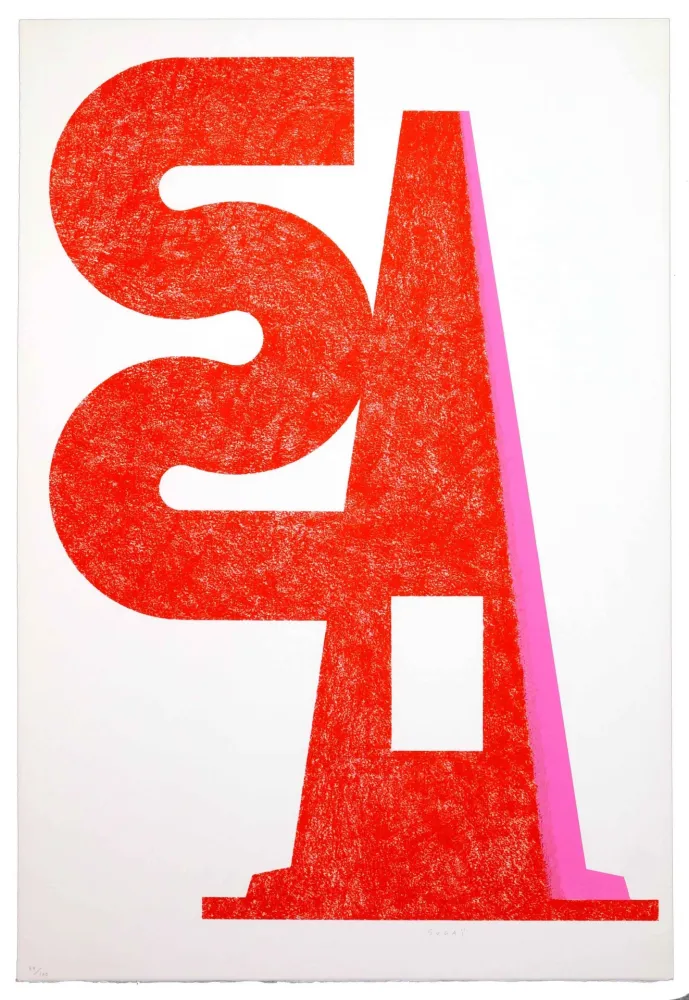 Lithografie Sugai - Sans titre