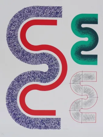 Lithografie Sugai - Trois S