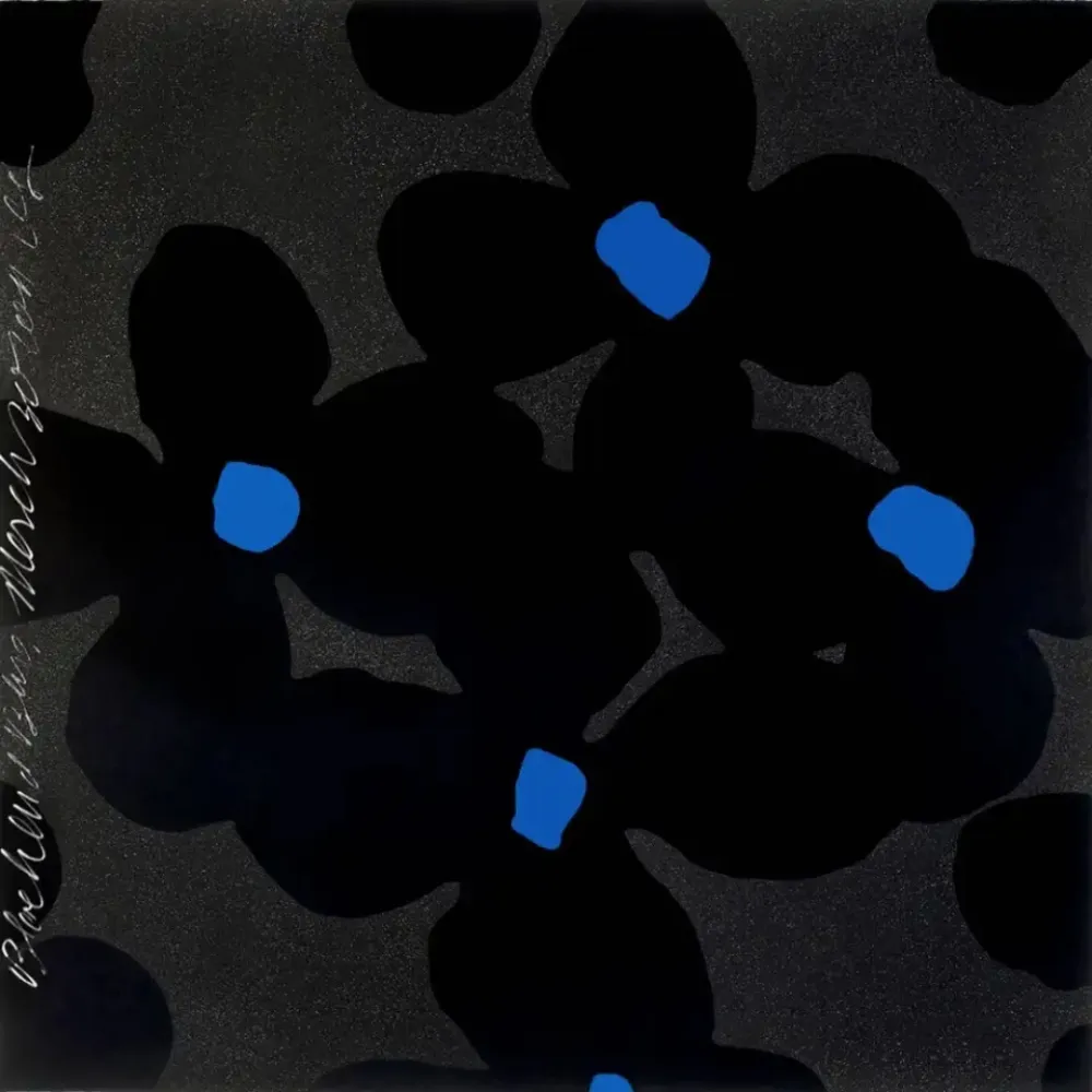 Zeefdruk Sultan - Black and Blues