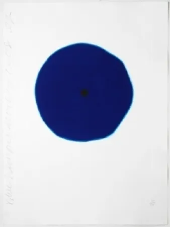 Ets En Aquatint Sultan - Blue Trumpet 