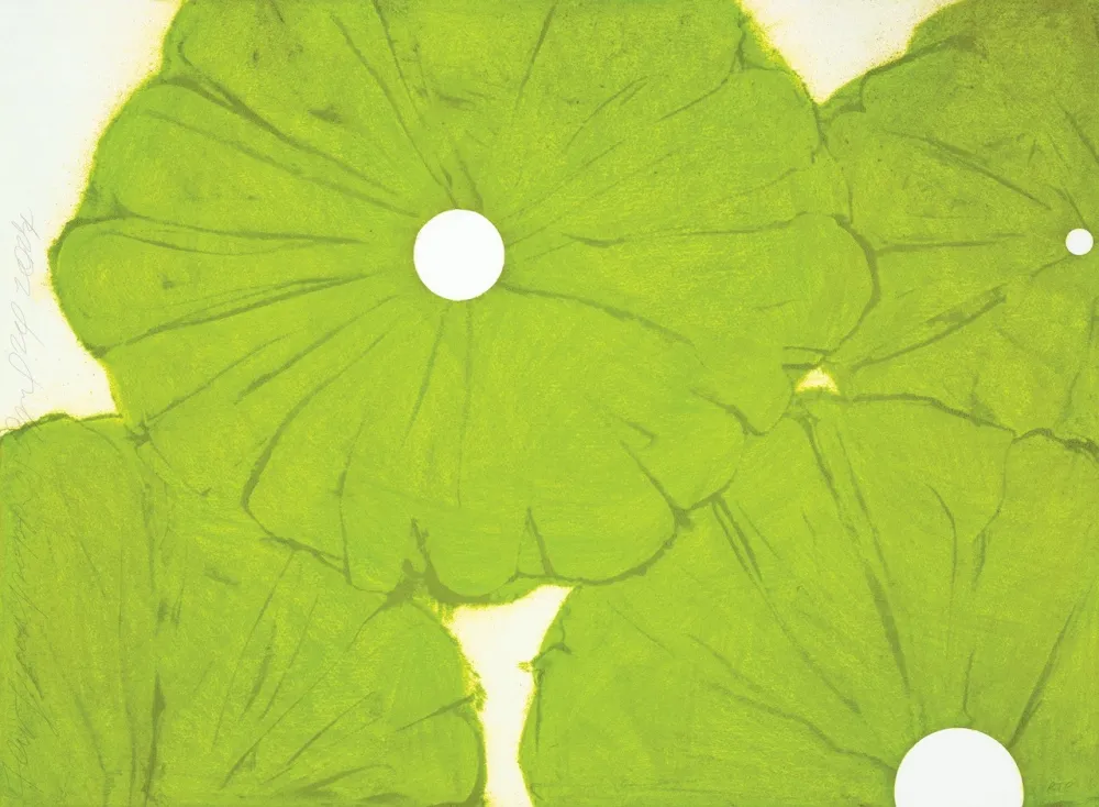 Geen Techniek Sultan - Green Poppies