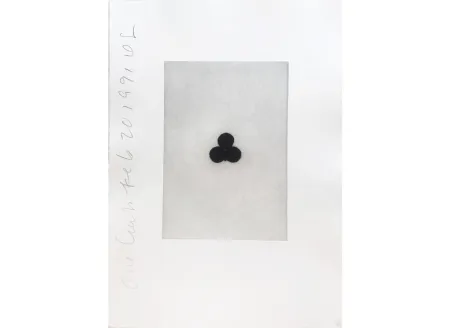 Aquatint Sultan - Playing Cards (Ace of Clubs)