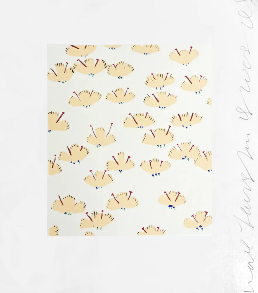 Zeefdruk Sultan - Wall Flower 20