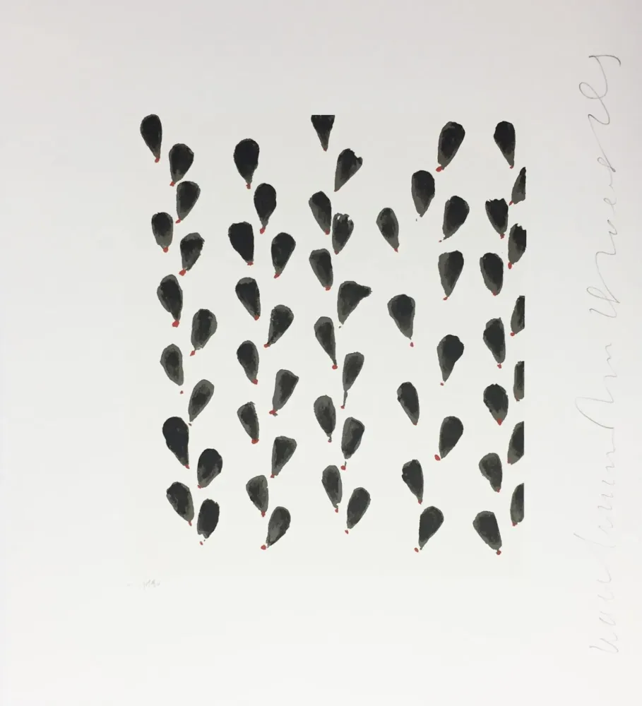 Zeefdruk Sultan - Wall Flower IX