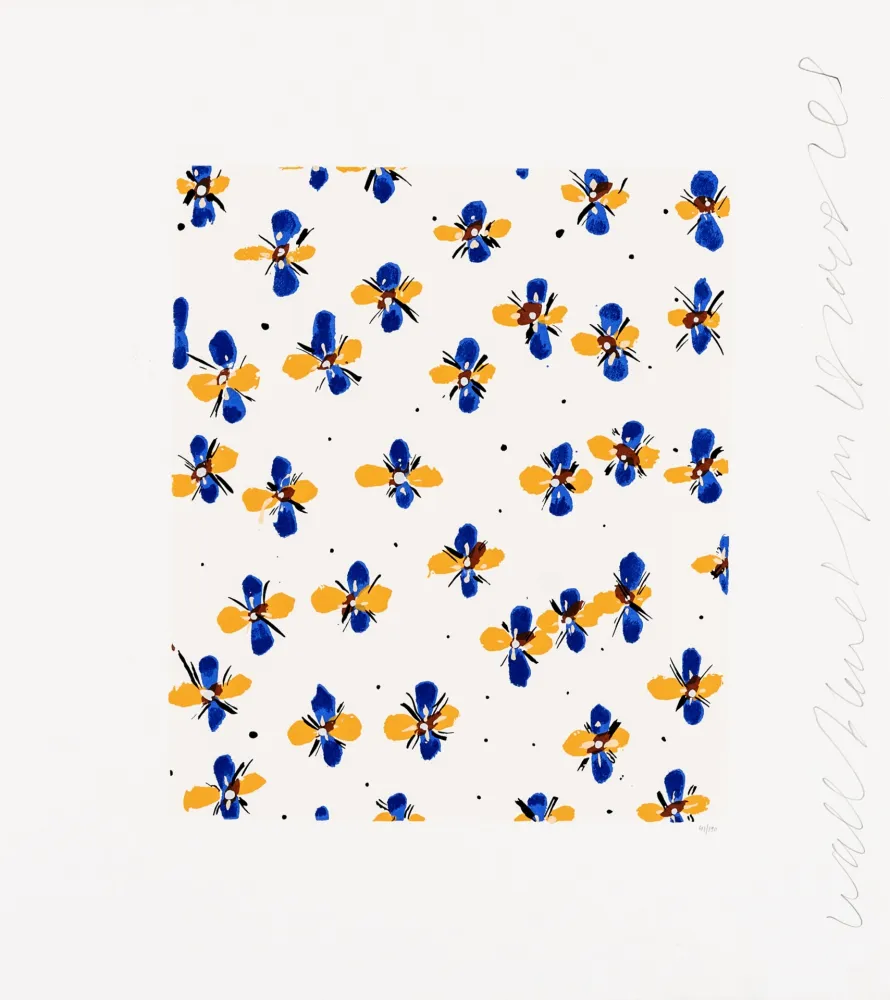 Zeefdruk Sultan - Wallflower 23