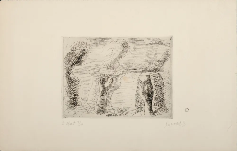 Ets Survage - Composition surréaliste (G), c. 1930s
