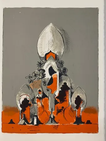 Lithografie Sutherland - Hommage à San Lazzaro