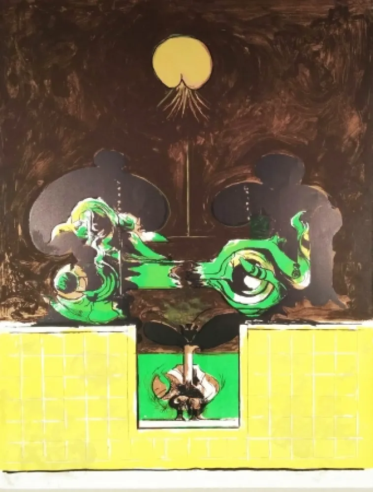 Lithografie Sutherland - La Brèche