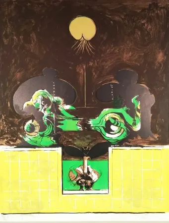 Lithografie Sutherland - La Brèche