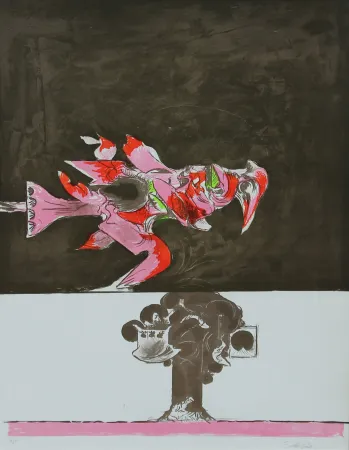 Lithografie Sutherland - SENZA TITOLO