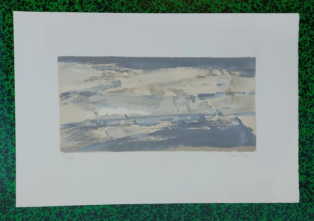 Lithografie Szenes - Plage du nord (1982)