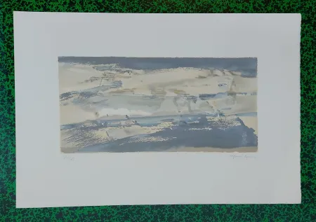 Lithografie Szenes - Plage du nord (1982)