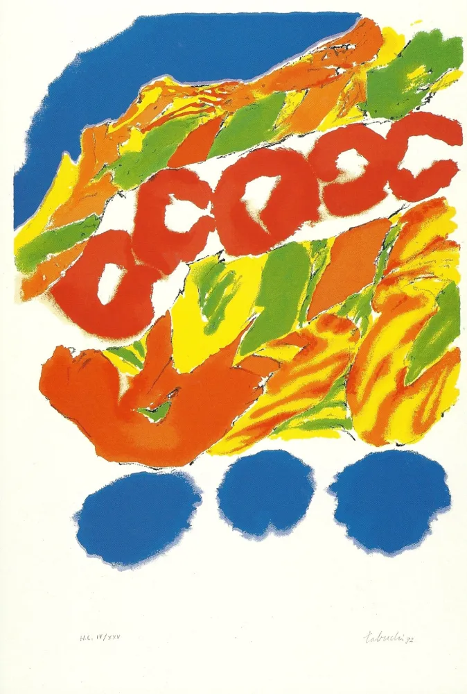 Lithografie Tabuchi - JO BARCELONE 1992