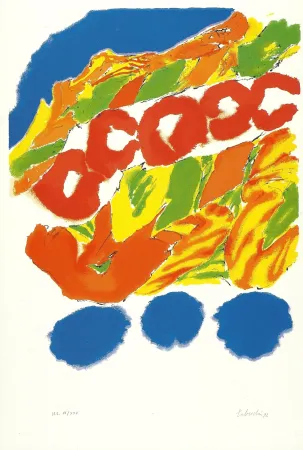 Lithografie Tabuchi - JO BARCELONE 1992